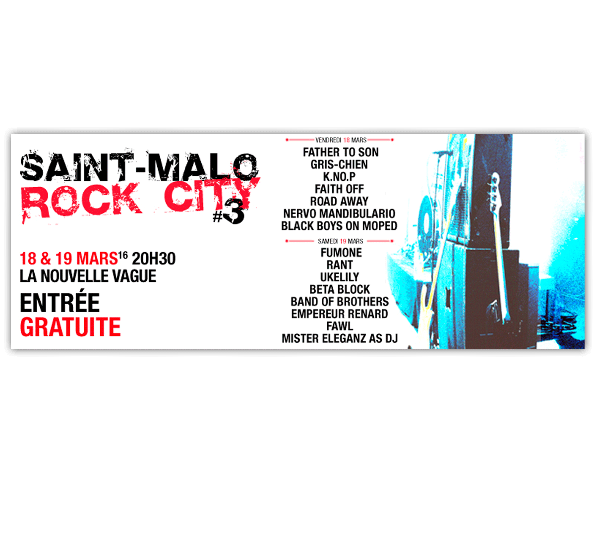 Promo Web- Saint-Malo Rock City - 2016